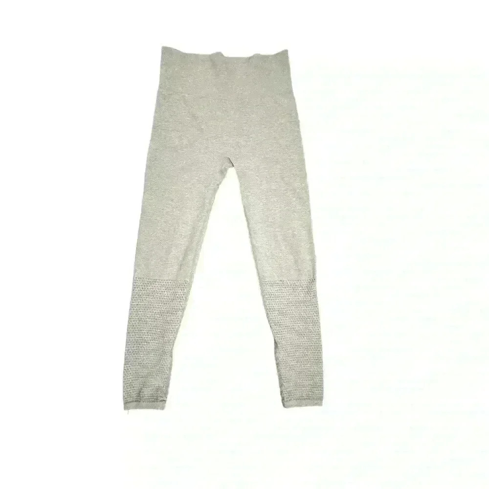 Fabletics High Waisted Leggings Size large Gray